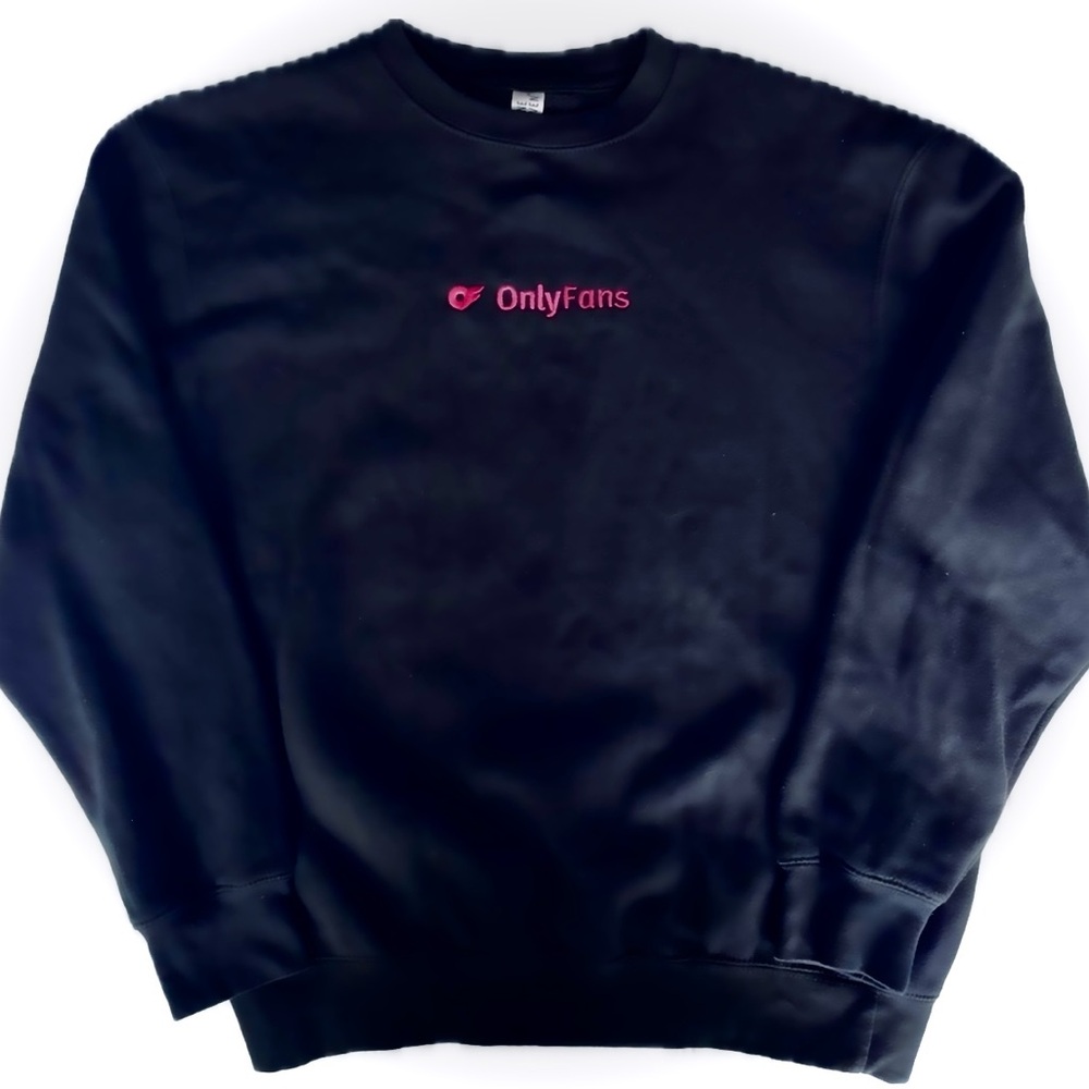 OnlyFans Embroidered Sweatshirt - Size Medium